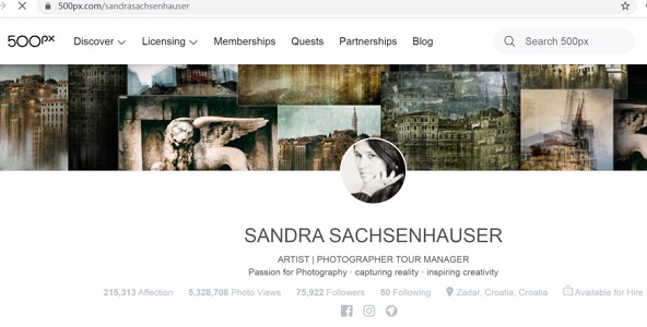 Sachsenhauser Sandra 500px Galerie shift